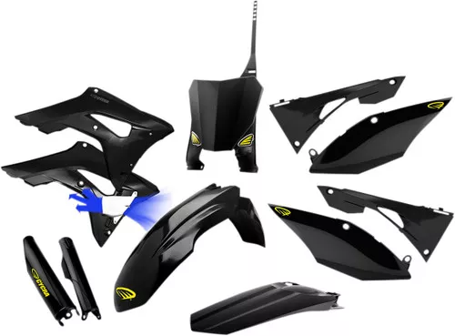 Cycra Black Complete Plastic Powerflow Body Kit (1CYC-9320-12)