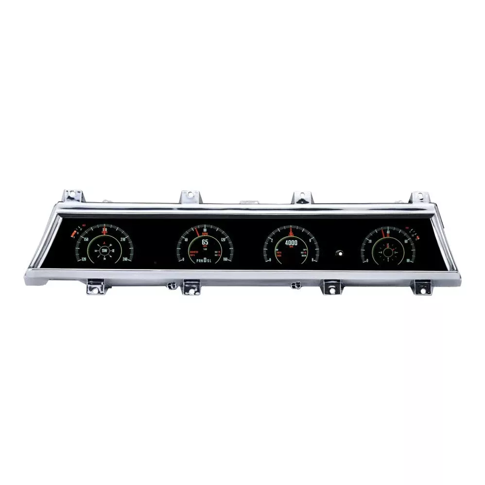Dakota Digital GRFX Full Grafix Dispay Gauge set for 1966-67 Chevy Chevelle / El Camino