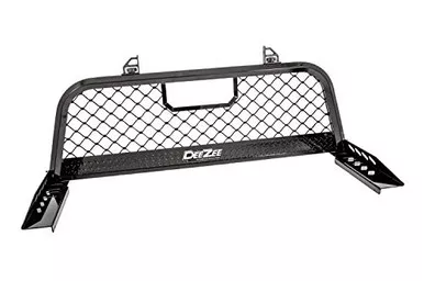 Dee Zee DZ95072RB Gloss Black Aluminum Mesh Cab Rack