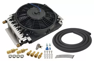 Derale Cooling 15900 Electra-Cool Remote Cooler, Black