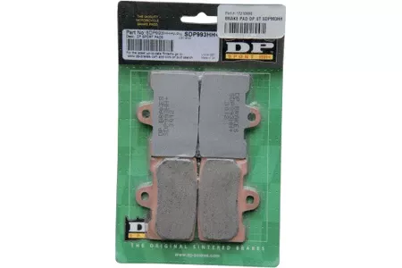 DP Brakes FRONT SDP Sport HH+ Sintered Metal Brake Pads for Certain H-D ModelsOEM# 44063-83C -Pair (Click for fitment)