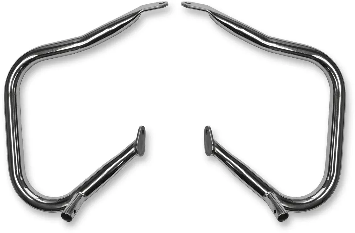 Drag Big Buffalo 1 1/4" Saddlebag & Engine Bars Guard Harley FLH