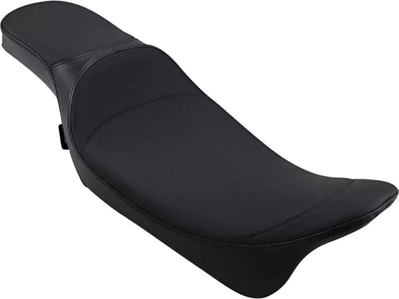 Drag Extended Reach 2-Up Predator Seat Mild Stitched Harley Touring 08-Up