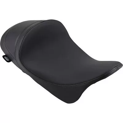 Drag EZ-On Predator Forward Low Solo Seat Solar Reflective Leather HD FLH/T 08-Up