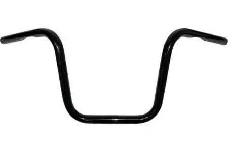 Drag Specialties 1" Handlebars - 10" Ape Hanger for Narrow Glide, Black