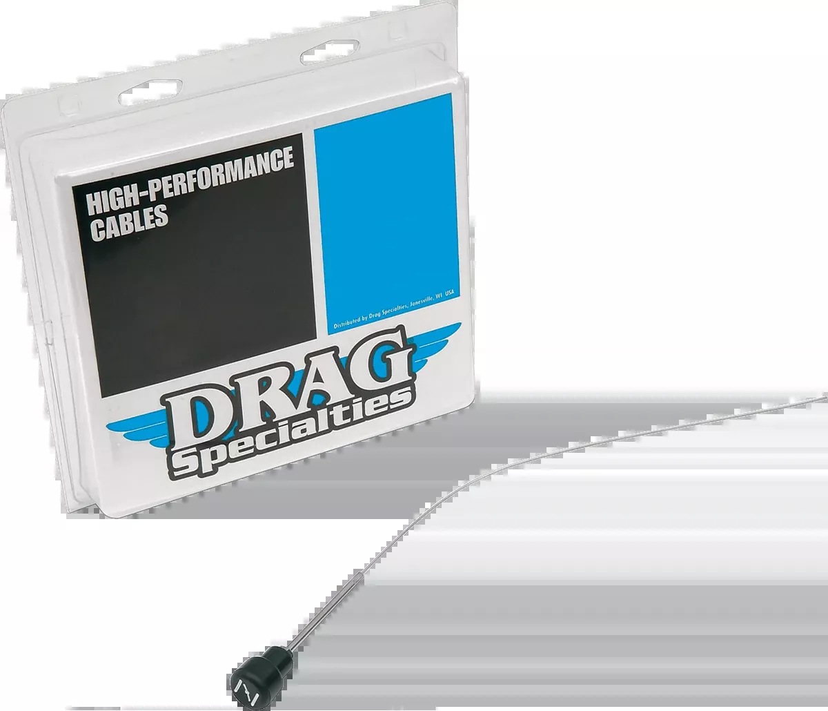 Drag Specialties 11.2" Choke Cable for 1972-1981 Harley Davidson Sportster Dyna