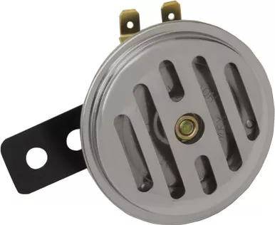 Drag Specialties 2.5" Horn - Chrome Slotted-2107-0045