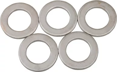 Drag Specialties Axle Washer - Chrome - 5 Pack-0214-0888
