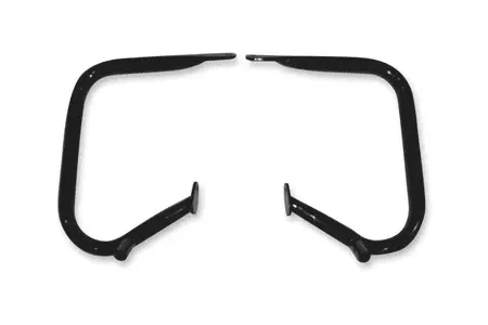 Drag Specialties Big Buffalo Rear Saddlebag Bars for '97-13 Harley Davidson Touring Models - Chrome