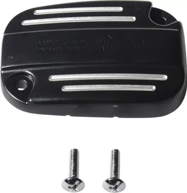 Drag Specialties Black Master Cylinder Cover for '08 - '18 FL-0611-0190