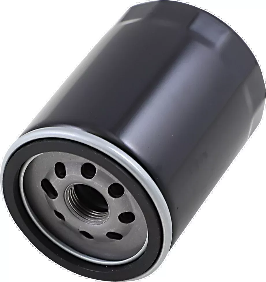 Drag Specialties Black Spin on Oil Filter 2017-23 Harley M8 Touring Softail FLHX
