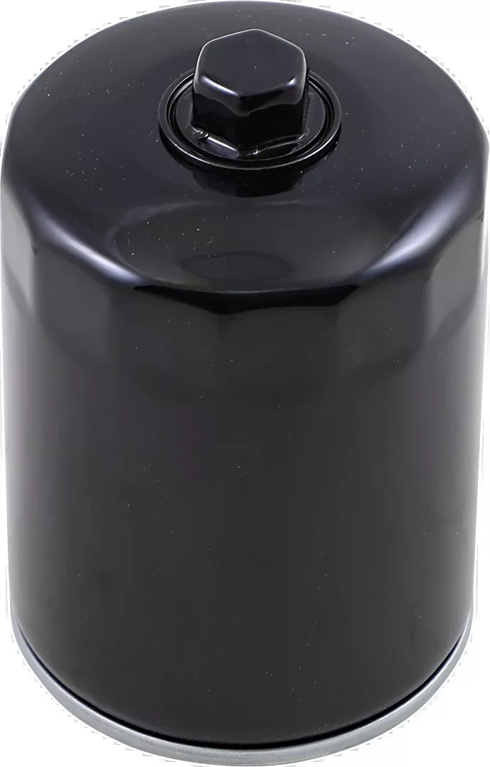Drag Specialties Black Spin on Oil Filter with nut 2017-2023 Harley Touring M8