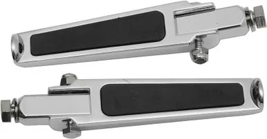 Drag Specialties Bolt-On Footpegs - Rubber Inlay-1904-6452