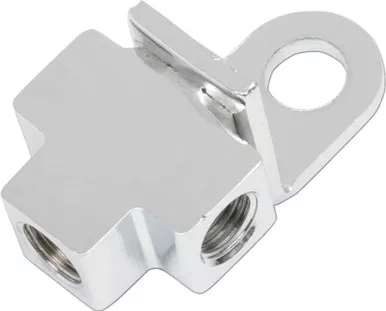 Drag Specialties Brake Line Tee - Rear-DS-097035