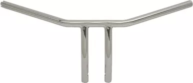 Drag Specialties Chrome 8" Drilled T-Bar Handlebar w/ Dimples for TBW-0601-4227