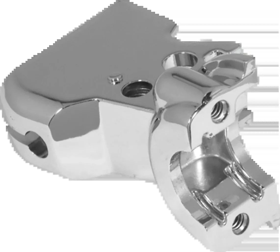 Drag Specialties Chrome Clutch Lever Bracket for 2018-2024 Harley Softail M8