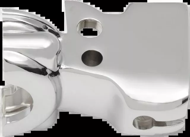 Drag Specialties Chrome Clutch Lever Perch Bracket 2008-2017 Harley FLHT FLSTF