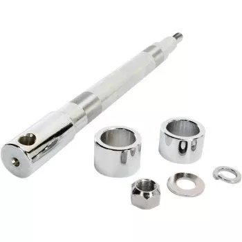 Drag Specialties Chrome Front Axle Kit 00-07 Harley FLT 0214-0954