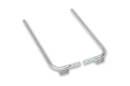 Drag Specialties Chrome Saddlebag Support Brackets for '93-08 FLHT/FLHR; '98-03 FLTR (Except FLHRS) Replaces OEM #49194-85 & 90781-93