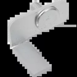 Drag Specialties Exhaust Bracket Tab, Chrome