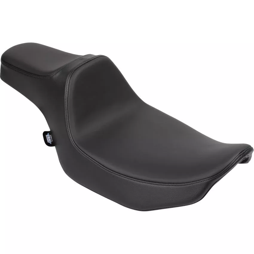 Drag Specialties EXT Reach Smooth Solor Leather Predator 3 Seat Harley 23-25 FL