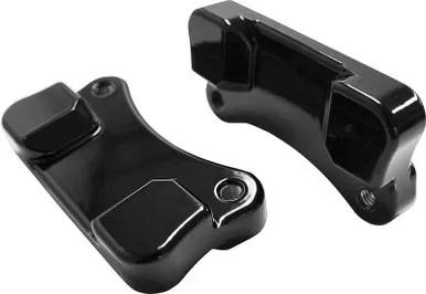 Drag Specialties Fender-To-Fork Adapters - Black-1410-0098