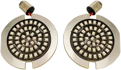 Drag Specialties Flat-Style Turn Signal Insert - Red-2020-1814