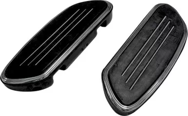 Drag Specialties Footboard Sweeper - Black-1621-0350
