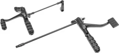 Drag Specialties Forward Control - Black -'14+ XL-1622-0487