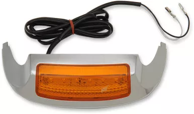Drag Specialties Front Fender Tip Light - 14-17 FLT - Amber-2040-1965
