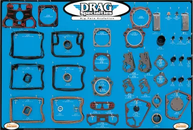 Drag Specialties Gasket Board - Big Twin-0934-0274