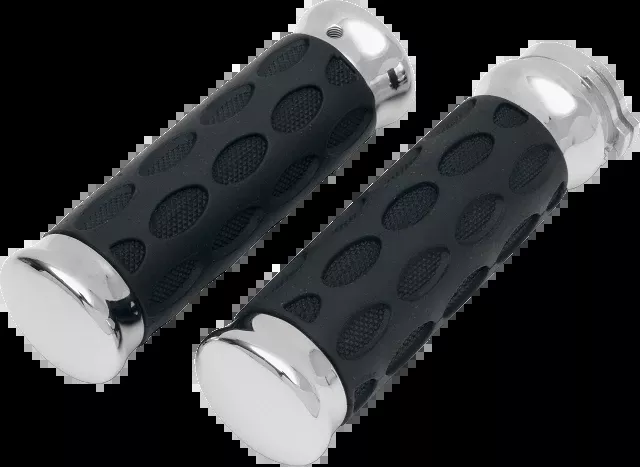 Drag Specialties Hotop 1" Handlebar Hand Grips for 1980-2022 Harley Davidson