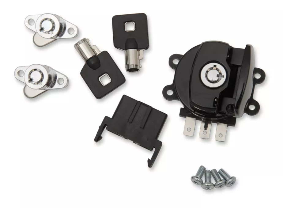 Drag Specialties Ignition Switch And Saddlebag Lock Kit For Harley Road King 1998-2013