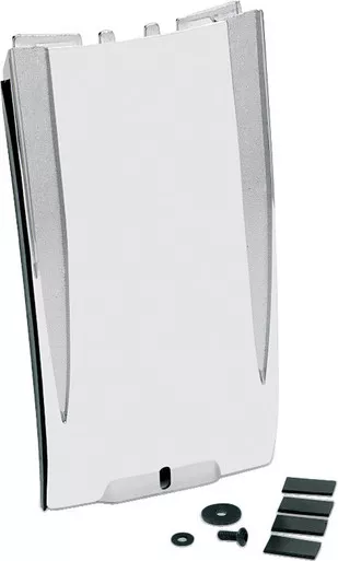 Drag Specialties Lower Dash Panel - ABS Construction with Chrome Finish-7805-0023