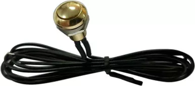 Drag Specialties Mini Push-Button Switch - Gold-2106-0418