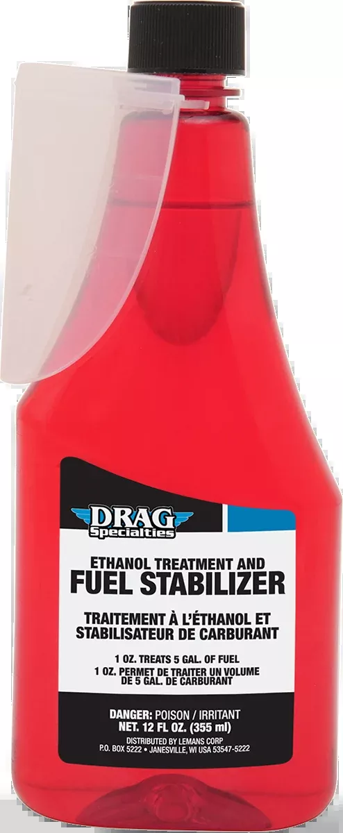 Drag Specialties Oil Fuel Treatment And Stabilizer – 12 US Fl Oz.