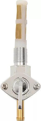 Drag Specialties Petcock - Chrome - 1/4" NPT - Downward-0705-0200