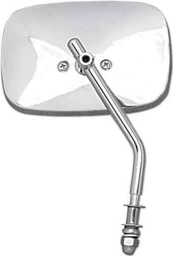 Drag Specialties Plain Mirror with Stand Stem-DS-302108