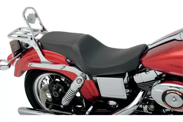 Drag Specialties Predator 2-Up Seat for FXD '96-03 -Smooth