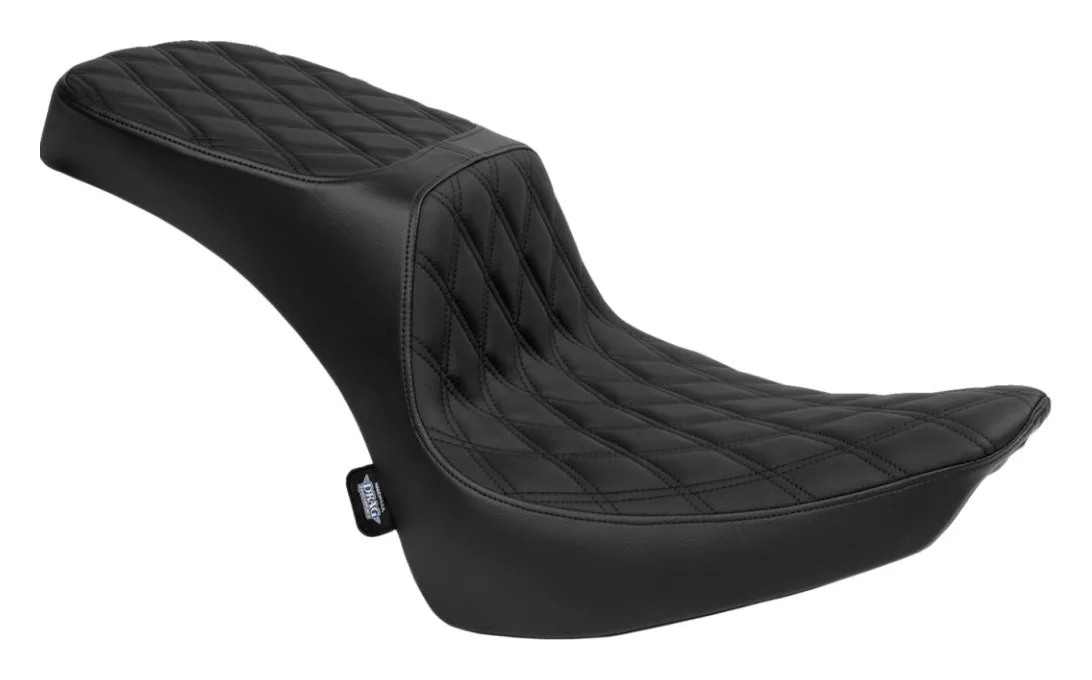 Drag Specialties Predator III 2-Up Seat For Harley Softail 2000-2017