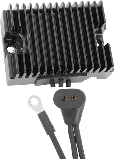Drag Specialties Regulator - Big Twin '76-'80 - Black-2112-0781