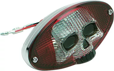 Drag Specialties Replacement Lens - Skull Face-2010-0823
