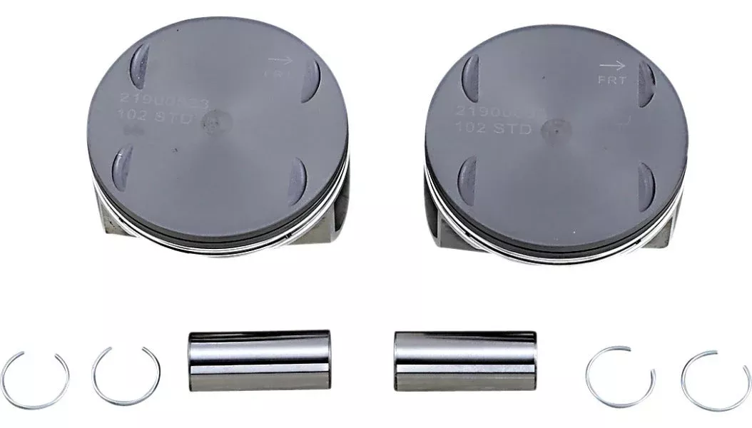 Drag Specialties Replacement Piston Kit for Harley-Davidson Motor Models