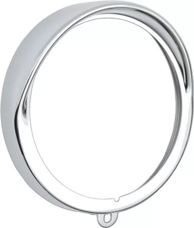 Drag Specialties Replacement Visor Bezel - Chrome-2001-0552