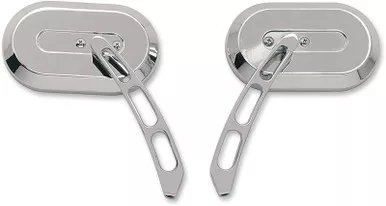 Drag Specialties Right Oval Mirror-1901-6233