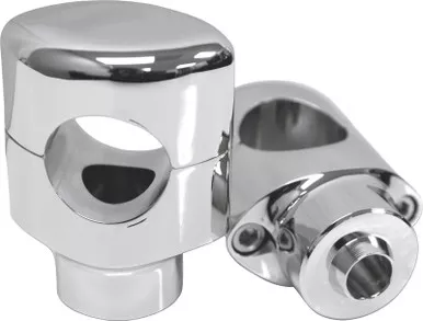 Drag Specialties Risers - Big Buffalo - Springer - 1-1/2" - Chrome-0602-0418