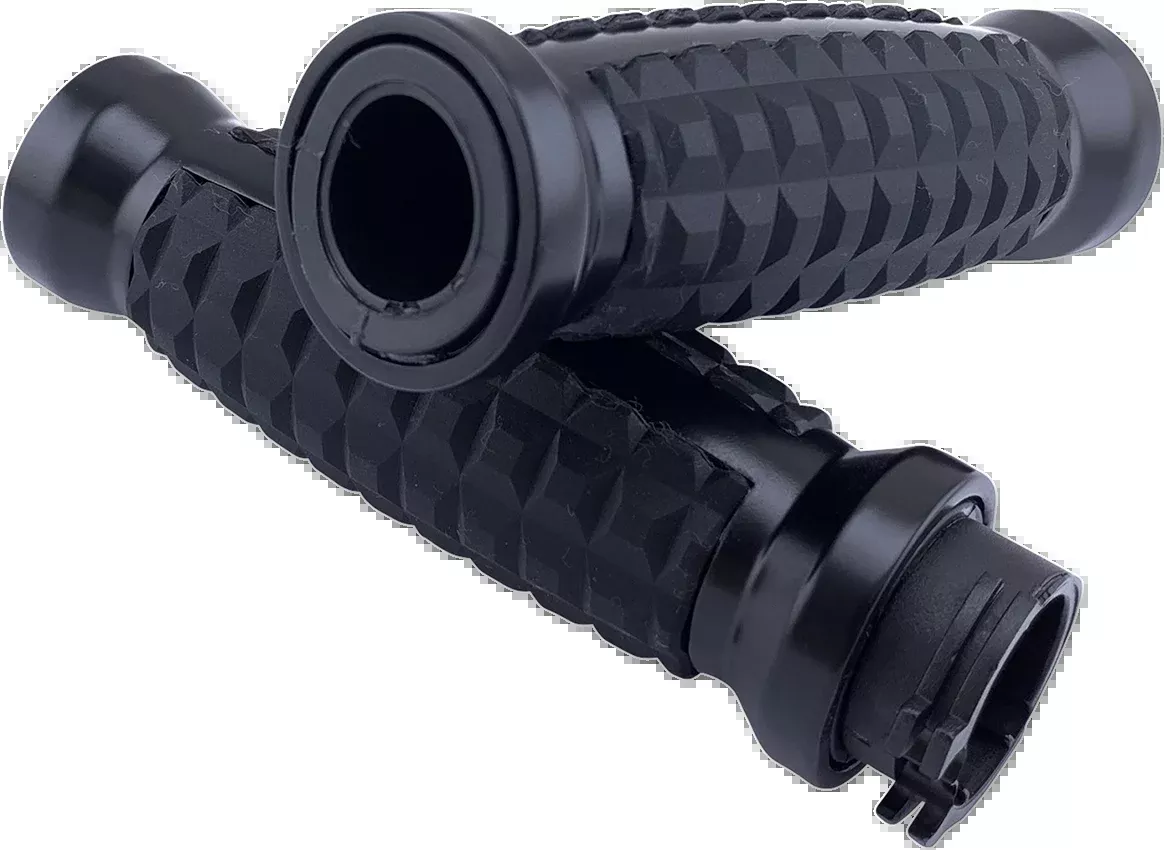 Drag Specialties Rubber Grenade Handlebar Hand Grips for 1980-2022 Harley