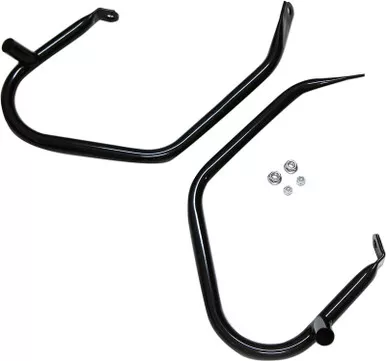 Drag Specialties Saddlebag Guard - Black-0505-1564