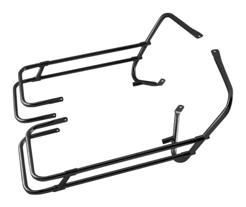 Drag Specialties Saddlebag Guard & Side Rail Kit For Harley Touring 1997-2008