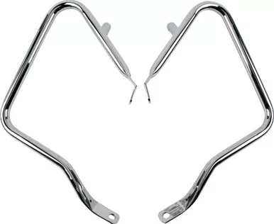 Drag Specialties Saddlebag Support Kit - 14-19 FLT - Chrome-3501-1241